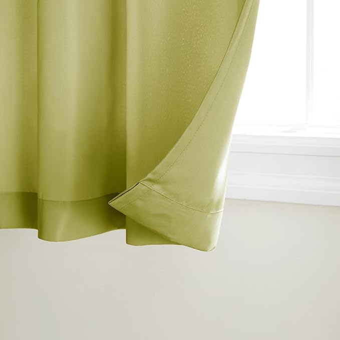 TOWN & COUNTRY BASICS Cabana Solid Heavyweight Indoor Outdoor Curtains - Image 2