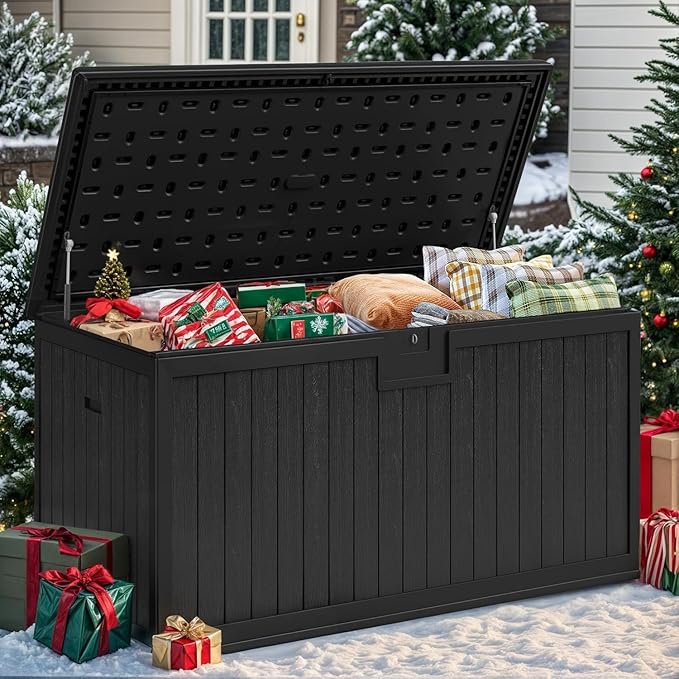 YITAHOME XXL 230 Gallon Large Deck Box, Outdoor Storage - Image 10