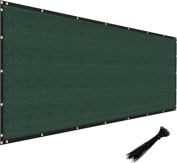Windscreen4less Privacy Fence Screen Heavy Duty Windscreen Fencing Mesh Fabric by Windscreen4less