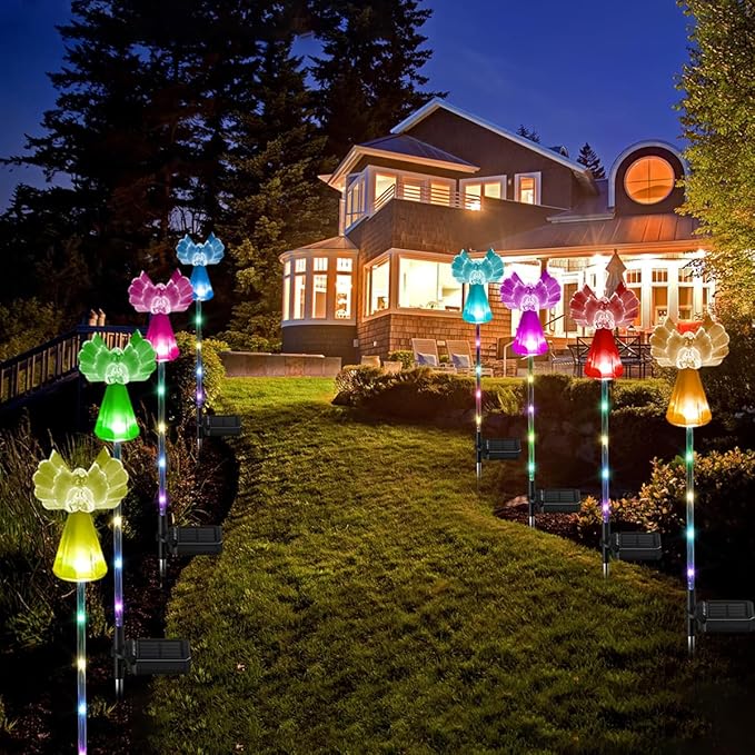 Solar Angel Lights Outdoor Decor - Image 9