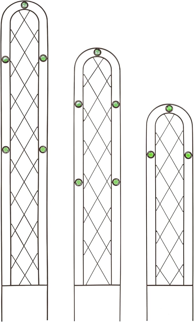 Arcadia Garden Products TR01 4' x 10" Arched Garden Trellis - Image 3