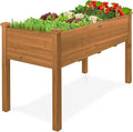 Best Choice Products 48 x 24 x 30 Inches Raised Garden Bed, Elevated Wood by BestChoiceProducts