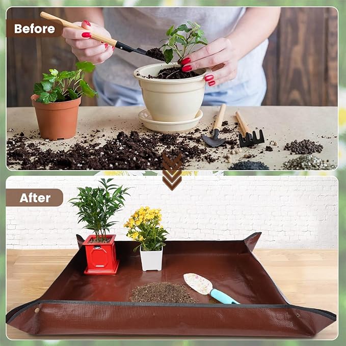 39.5" X 31.5" Large Repotting Mat - Image 2