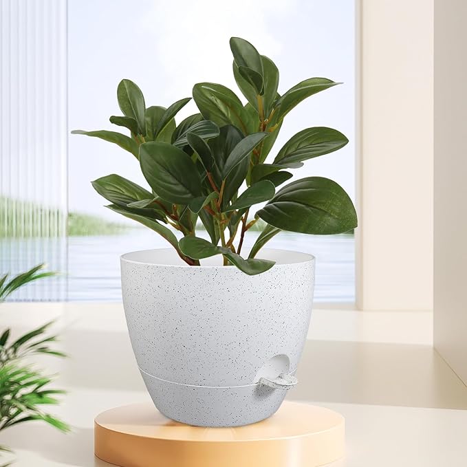 12 inch Large Self Watering Pots, Plant Pots - Image 6