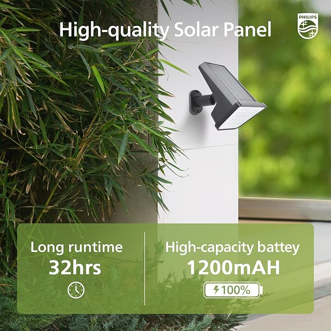Philips 4 Packs Solar Spot Lights Outdoor Waterproof, 28 LED 3000K Solar - Image 4