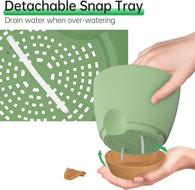 ZMTECH 6.5 Inch Hanging Planters - Image 4