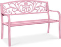Best Choice Products Outdoor Bench Steel Garden Patio Porch Furniture by BestChoiceProducts