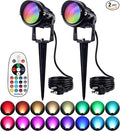SUNVIE RGB Spot Lights Outdoor 12W LED Color Changing Landscape Lights by SUNVIE