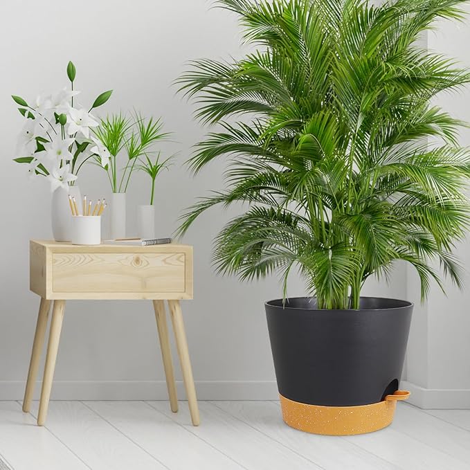 12 inch Large Self Watering Pots, Plant Pots - Image 7