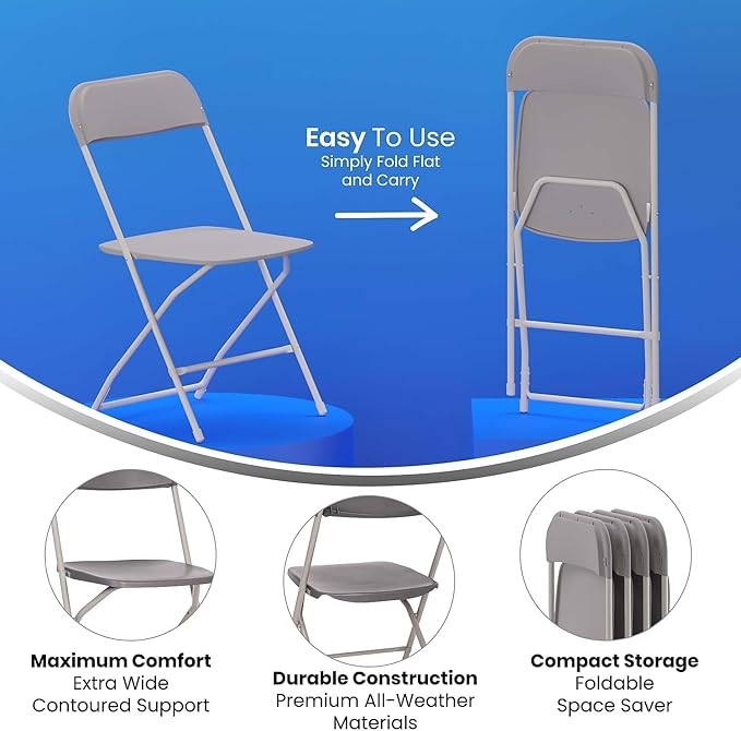 Flash Furniture Hercules Big and Tall Commercial Folding Chair - Image 7