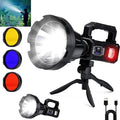 Solar Rechargeable Spotlight 3, 000L High Lumens, Super Bright Led Spot Lights by Sogidon