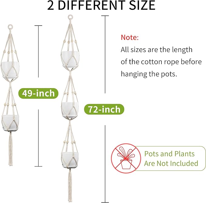 Macrame Plant Hanger - Image 7