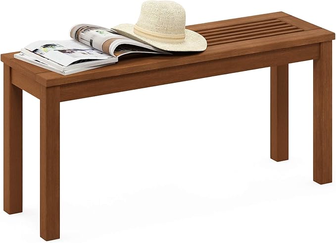 Furinno FG181110-C Tioman Outdoor Backless Bench by Furinno-FitsYourSpaceFitsYourBudget