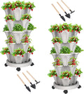 DUNCHATY Stackable Planter, Vertical Garden Planter by DUNCHATY