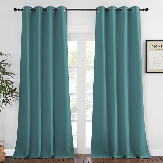 NICETOWN Blackout Curtains 120 inch Length by NICETOWN