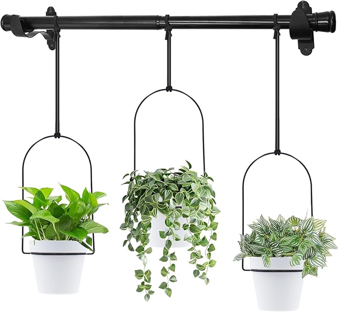 DOUBFIVSY Hanging Planters for Indoor Plants Plant Hanger, Adjustable Hanging by DOUBFIVSY