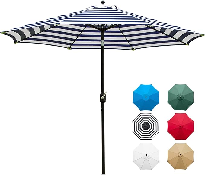 Sunnyglade 9' Patio Umbrella Outdoor Table Umbrella by Sunnyglade
