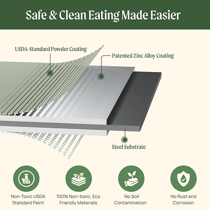 Vego garden Raised Garden Bed Kit, Metal Planter Box - Image 4