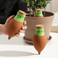 Ollas Plant Watering Globes. 2 Pcs Self Watering Planter Insert. Terracotta by KGCCIZI