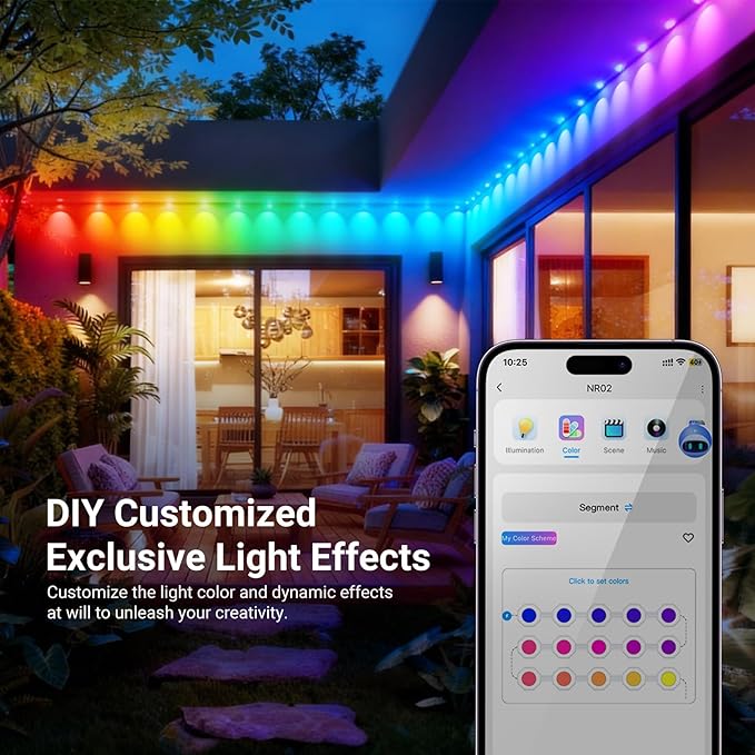 NEEWER 144ft Permanent Outdoor Lights - Image 4