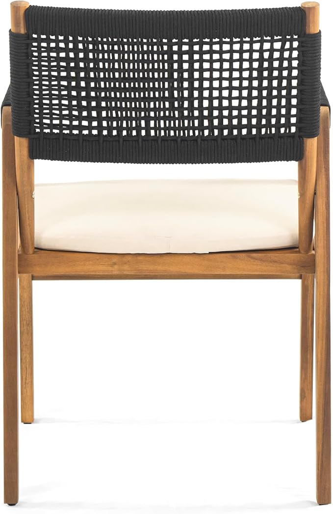 Christopher Knight Home Pasco Acacia Wood Outdoor Dining Table Set - Image 10