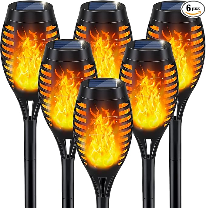 IkeeRuic Solar Lights Outdoor, Solar Torch Light by IkeeRuic