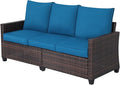 Rattan Outdoor Sofa 3-Seater by Hoffeorrad