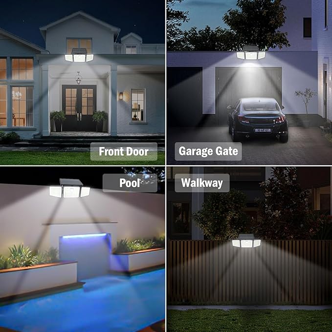 2500LM Solar Lights Outdoor - Image 8