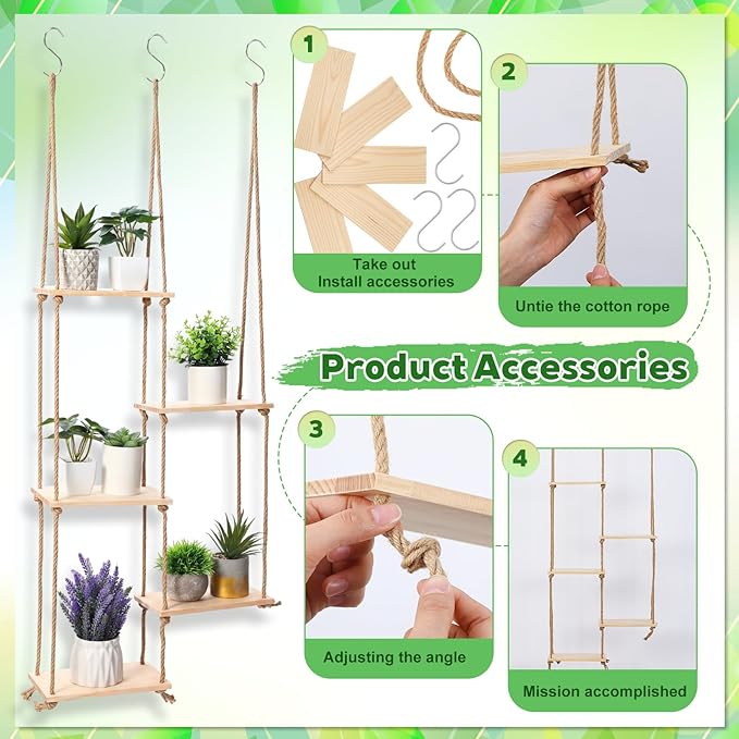 Novabright Window Hanging Plant Shelf - Image 4