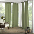 Elrene Home Fashions Matine Weatherproof Tab-Top Indoor/Outdoor Solid Color by ElreneHomeFashions
