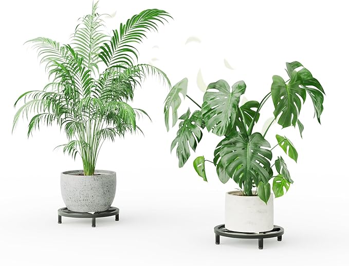 Zhongma 2 Pack 11.8" Fully Assembled Sturdy Potted Plant Stand Flower Pot - Image 3