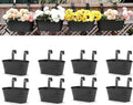 OGIMA 8pcs Hanging Planters Flower Pots, Metal Iron Wall Planter Indoor/Outdoor by OGIMA