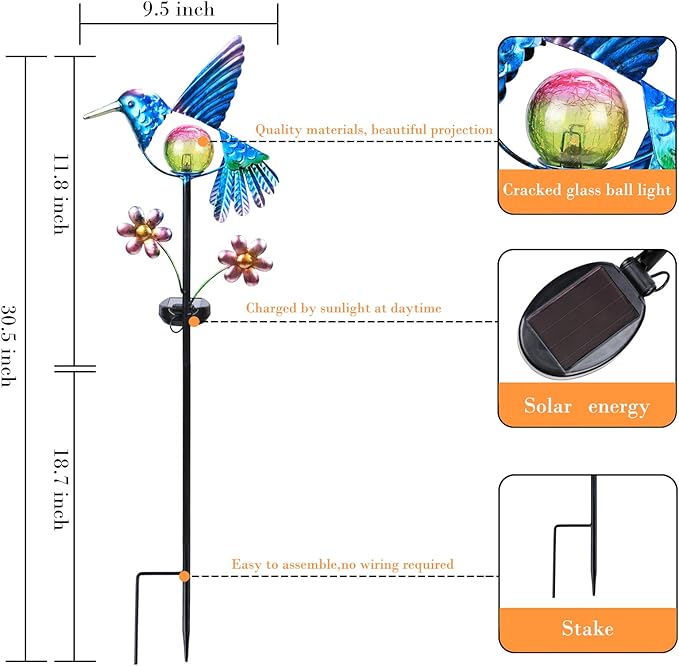 Afirst Solar Garden Stake Lights - Image 2