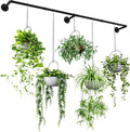 Bamworld Plant Hanger Indoor 70in Hanging Planters Rod Hanging Plant Holder by Bamworld