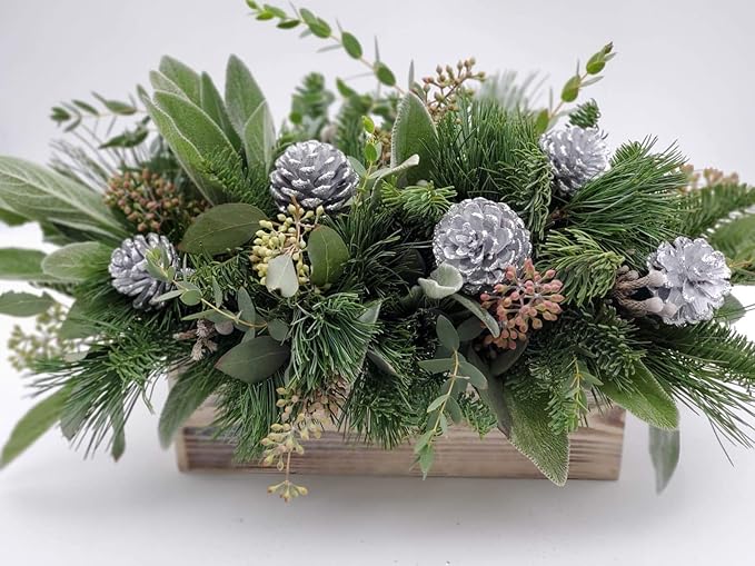 Wooden Planter Box, Table Centerpiece - Image 7