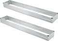 12x2x1ft Galvanized Raised Garden Bed, Outdoor Planter Box Metal Patio Kit by Foxlang