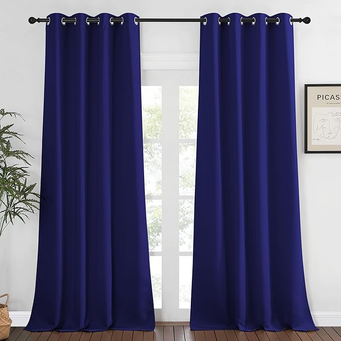 NICETOWN Blackout Window Curtain 90 inch Length by NICETOWN