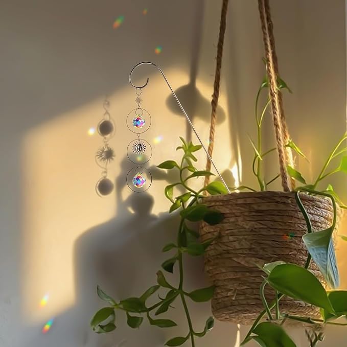 HDCRYSTALGIFTS 4 Pack Crystal Sun Catchers - Image 3