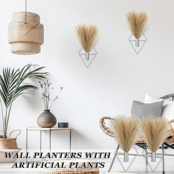 2 Pieces Boho Wall Decor Hanging Planters - Image 5