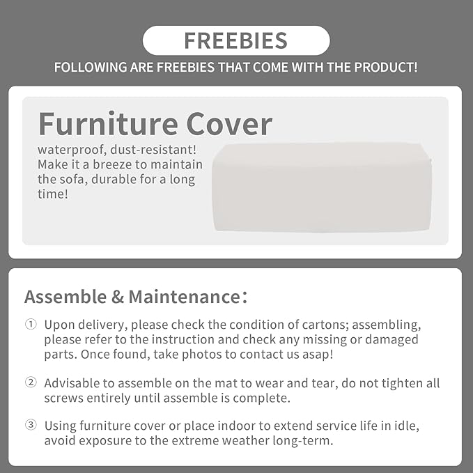 Rattaner Patio Furniture 3 Seat Sofa Outdoor Furniture Outdoor Couch Deep Seat - Image 7