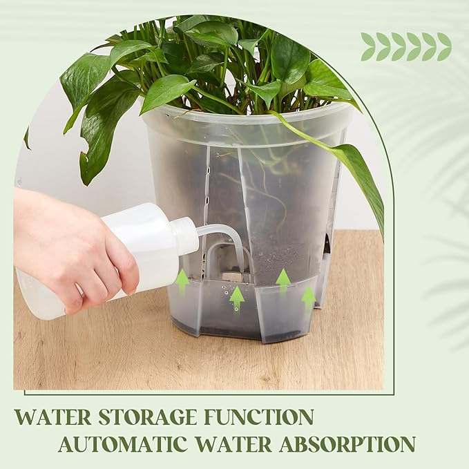 Self Watering Pots for Indoor Plants - Image 3
