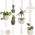Nook Theory 4-Pack Macrame Plant Hangers by NookTheory