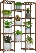 Bamworld Plant Stand Indoor Outdoor Tall Plants Shelf by Bamworld