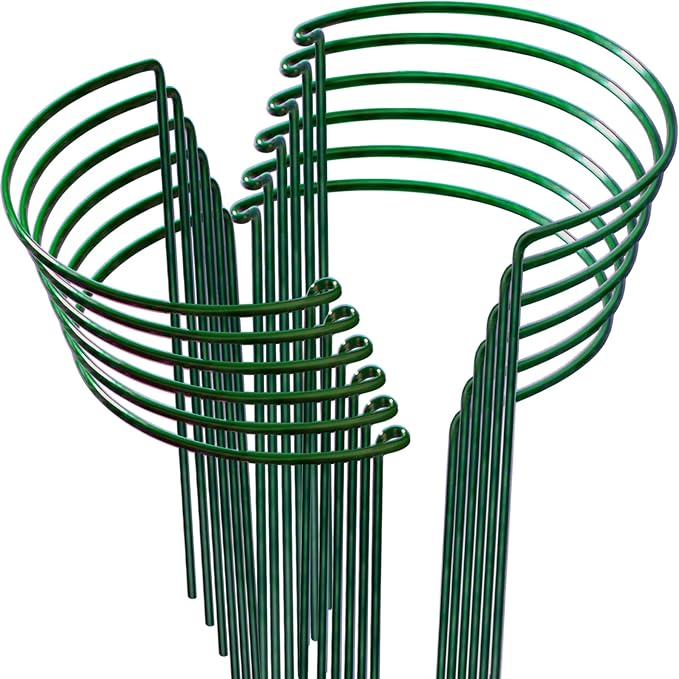 LEOBRO 12PCS Plant Supports, Peony Cages and Supports, Plant Stakes, Plant by LEOBRO