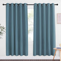 NICETOWN Smoky Blue Blackout Curtains by NICETOWN