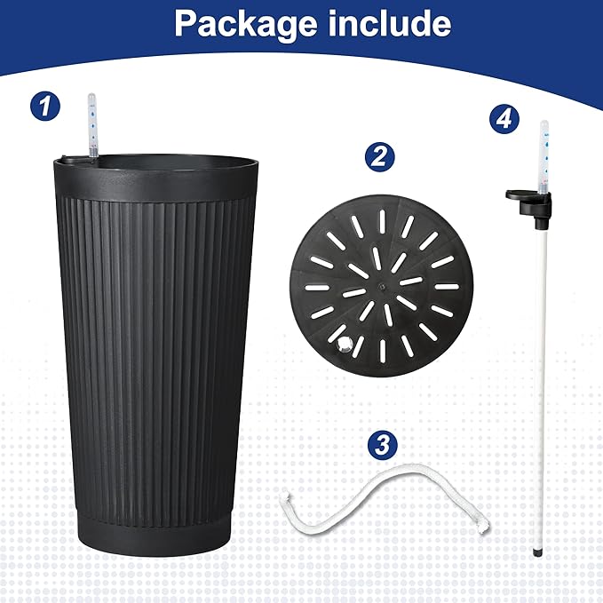 FENCY 2Pack 24IN Self Watering Planter - Image 5