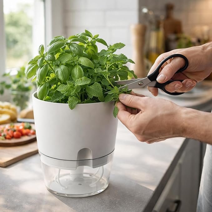 Planterhoma 5 Pack Self Watering Pots - Image 4