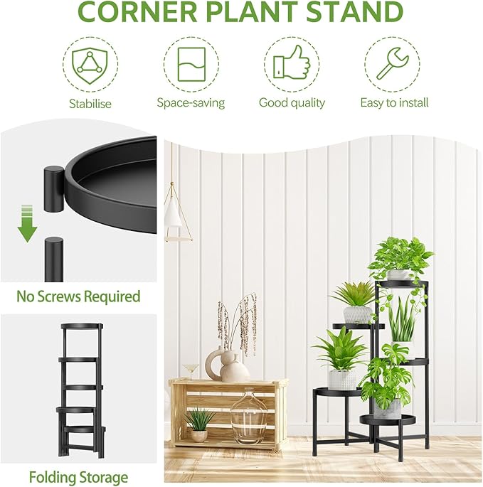 iDavosic.ly 5 Tier Large Plant Stand Indoor - Image 5