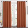 NICETOWN Blackout Burnt Orange Curtain & Drape by NICETOWN
