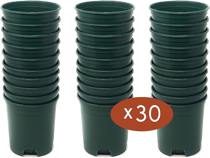Wholesale Bulk Nursery Pot 4 Inch Green Plastic Planters 30-Pack 0.25 Gallon - Image 5